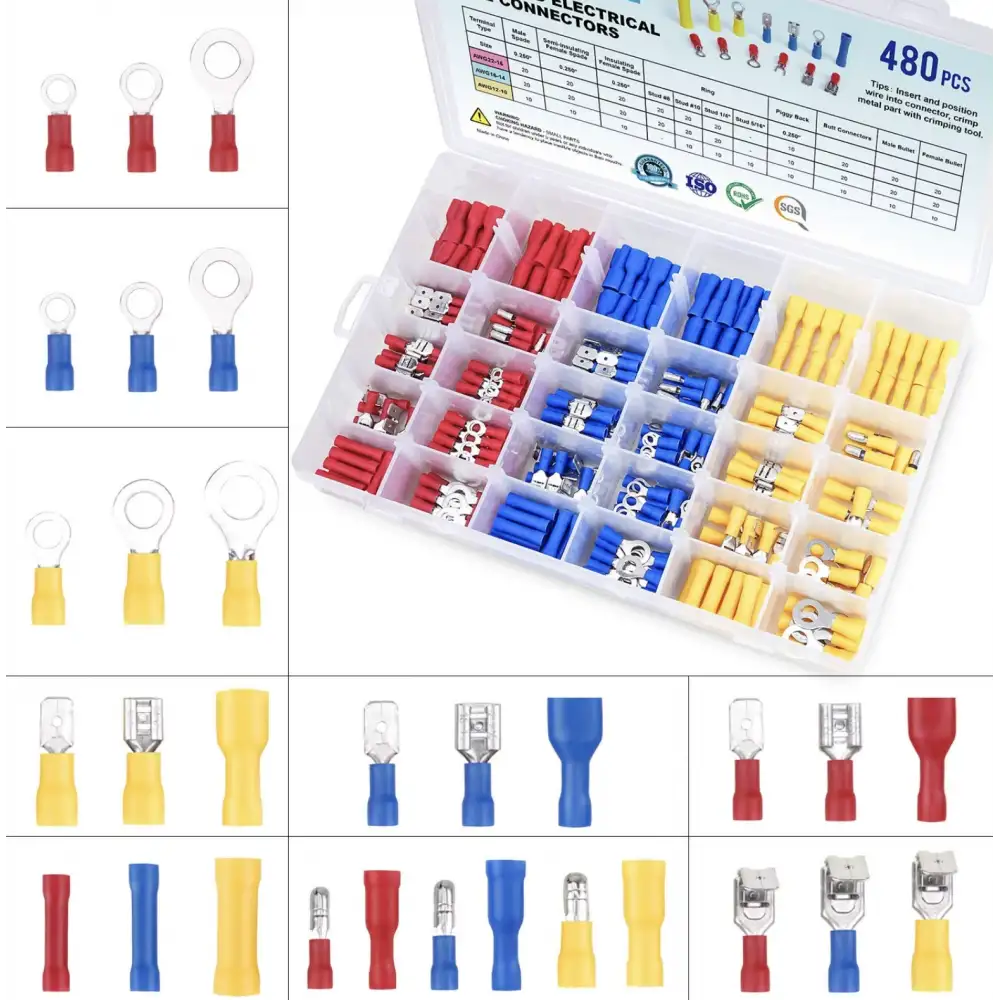 Kablo Pabuç Seti - 480 Parça