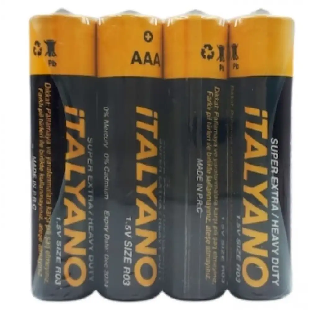 Kalem Pil İnce (AAA) 4 Adet