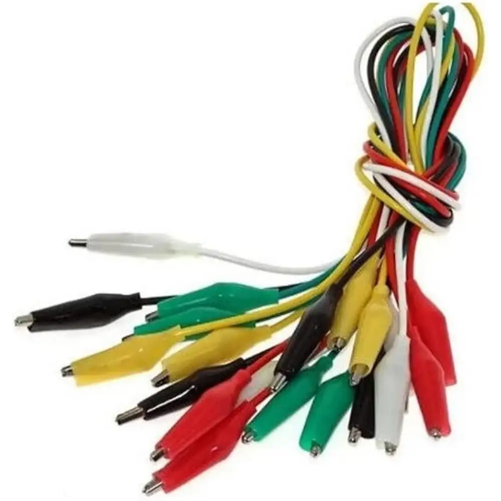 Krokodil Kablo Seti Büyük Boy (10 Adet)
