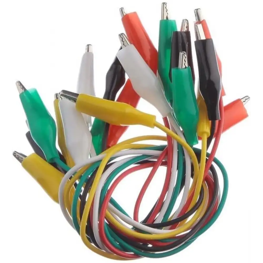 Krokodil Kablo Seti Büyük Boy (10 Adet)