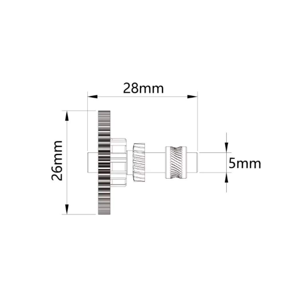 Mellow Clockwork 1 / 2 Uyumlu Yüksek Kaliteli Dişli Seti
