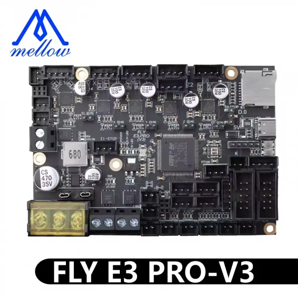 Mellow Fly E3 Pro V3.0 Ender 3 Upgrade Kontrol Kartı