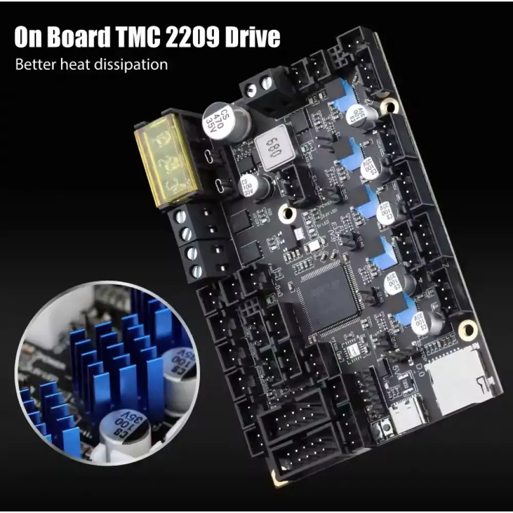 Mellow Fly E3 Pro V3.0 Ender 3 Upgrade Kontrol Kartı