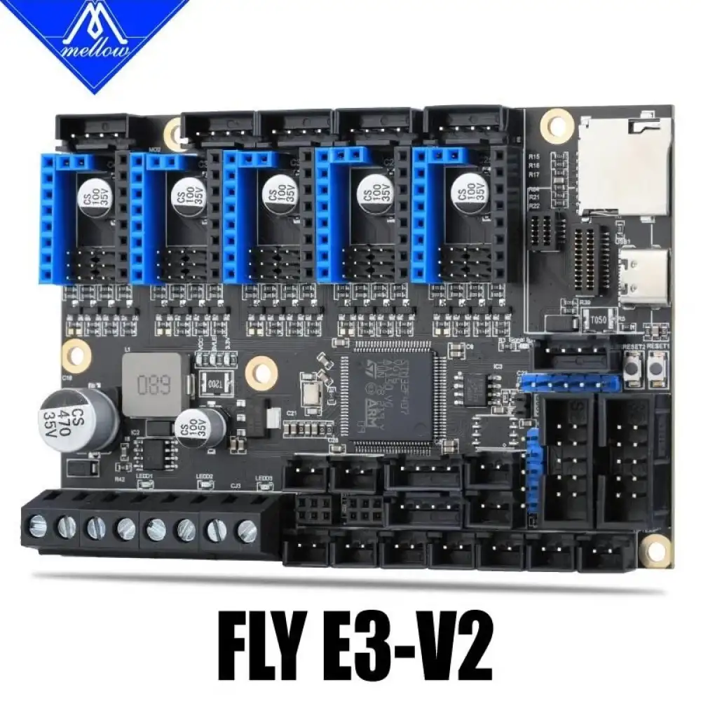 Mellow FLY E3 V2.0 32Bit, 5 Sürücülü 3D Yazıcı Anakartı
