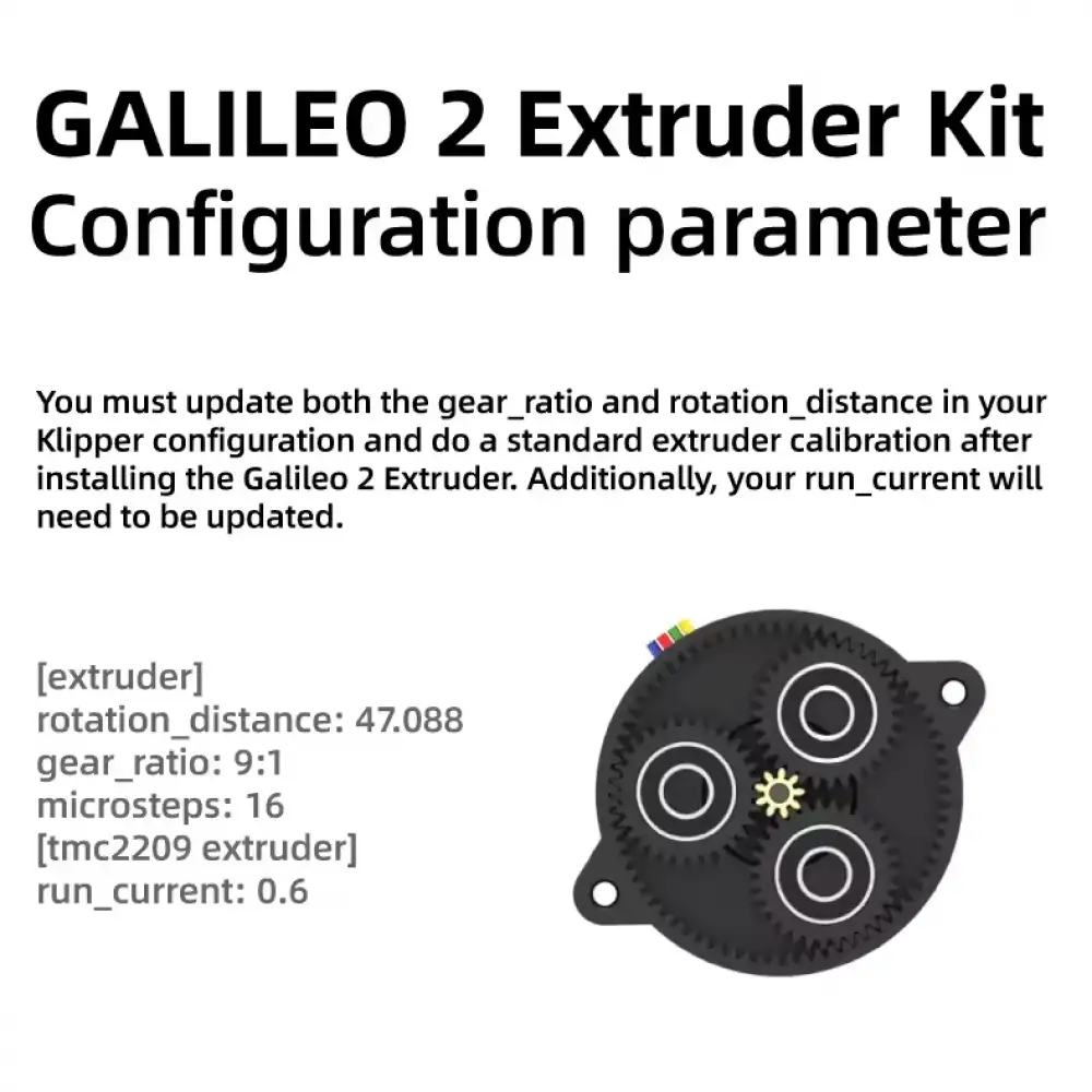 Mellow Voron Galileo 2 Extruder Kiti