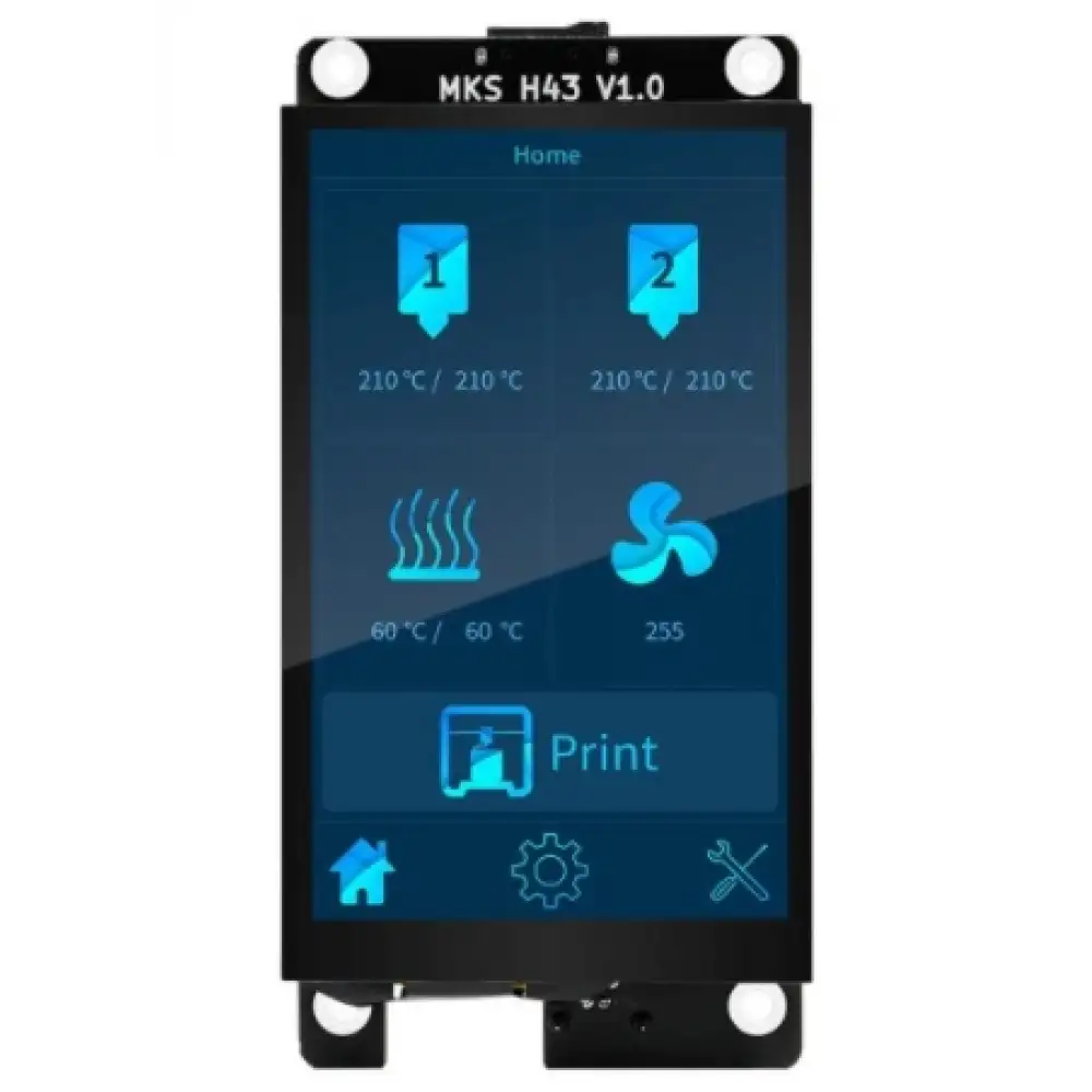 MKS H43 V1.0 4.3 inç IPS LCD 800*480 Kapasitif Ekran Denetleyici