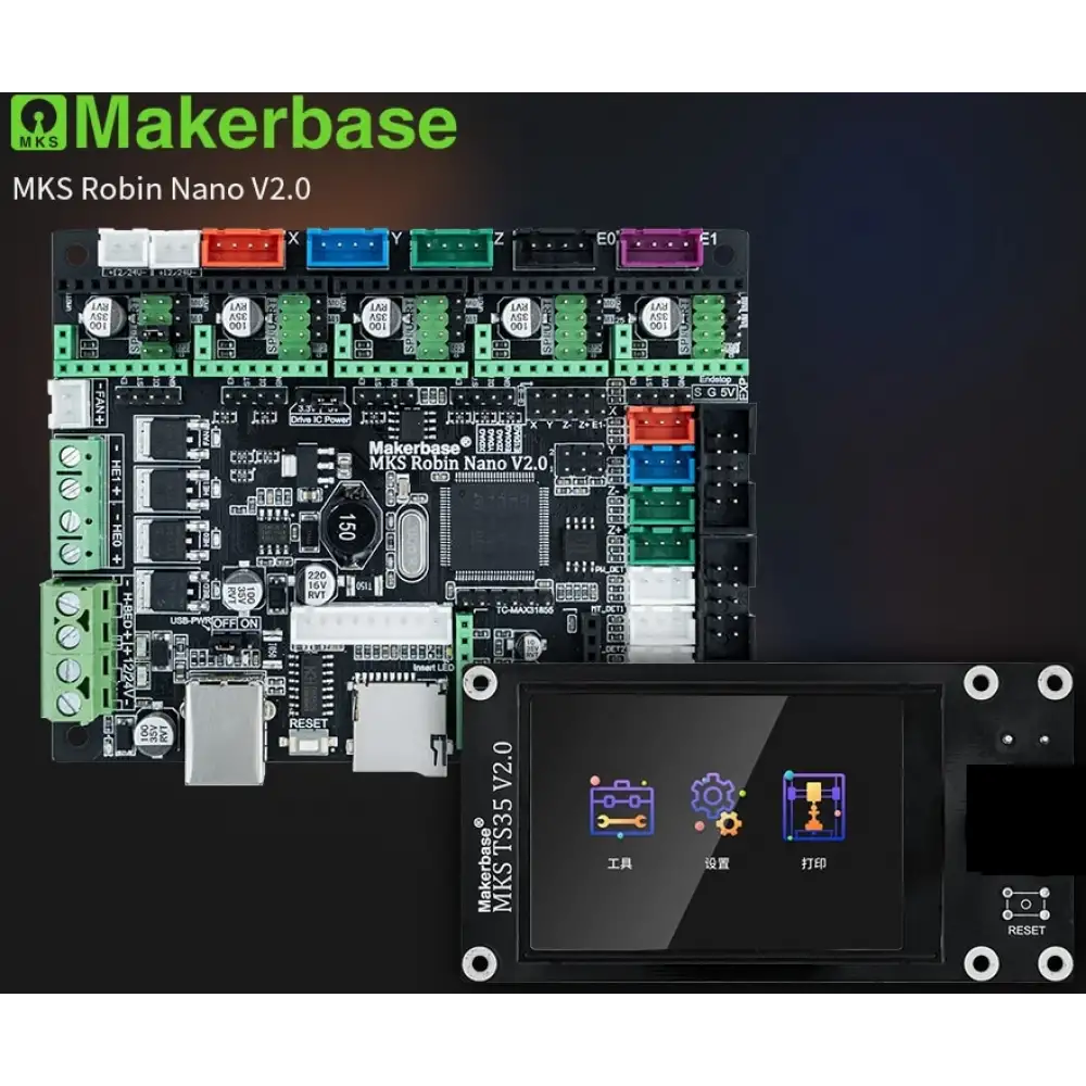 MKS Robin Nano v2.0 + TS35 Ekran
