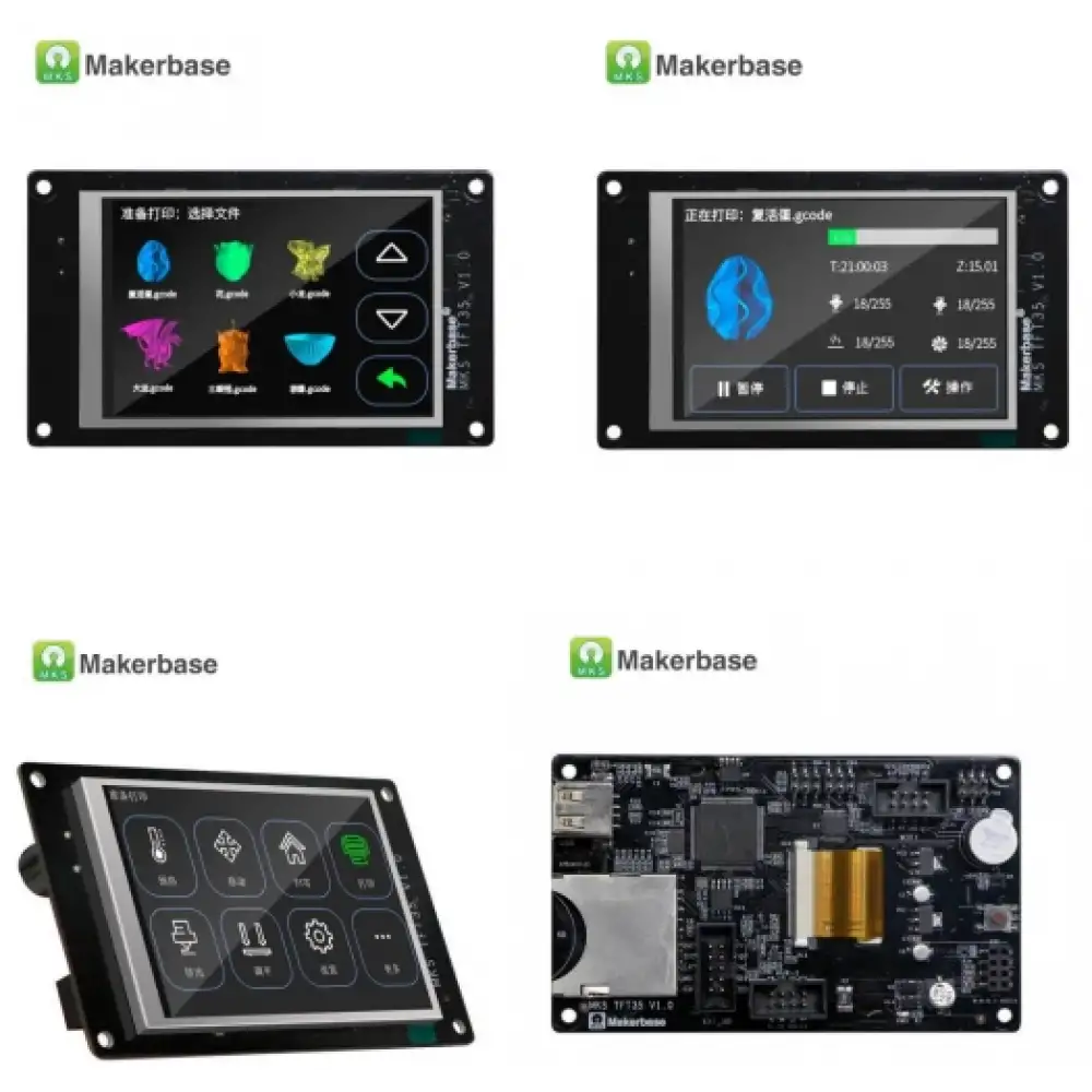MKS TFT 3.5 Full Grafik Ekran Wifi & Usb Desteği Yatay