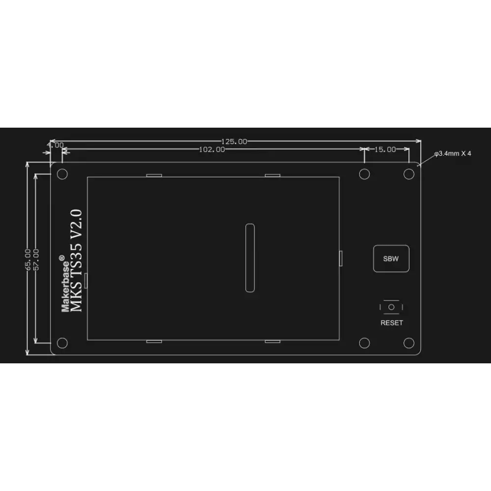 MKS TS35 V2.0 Dokunmatik Ekran