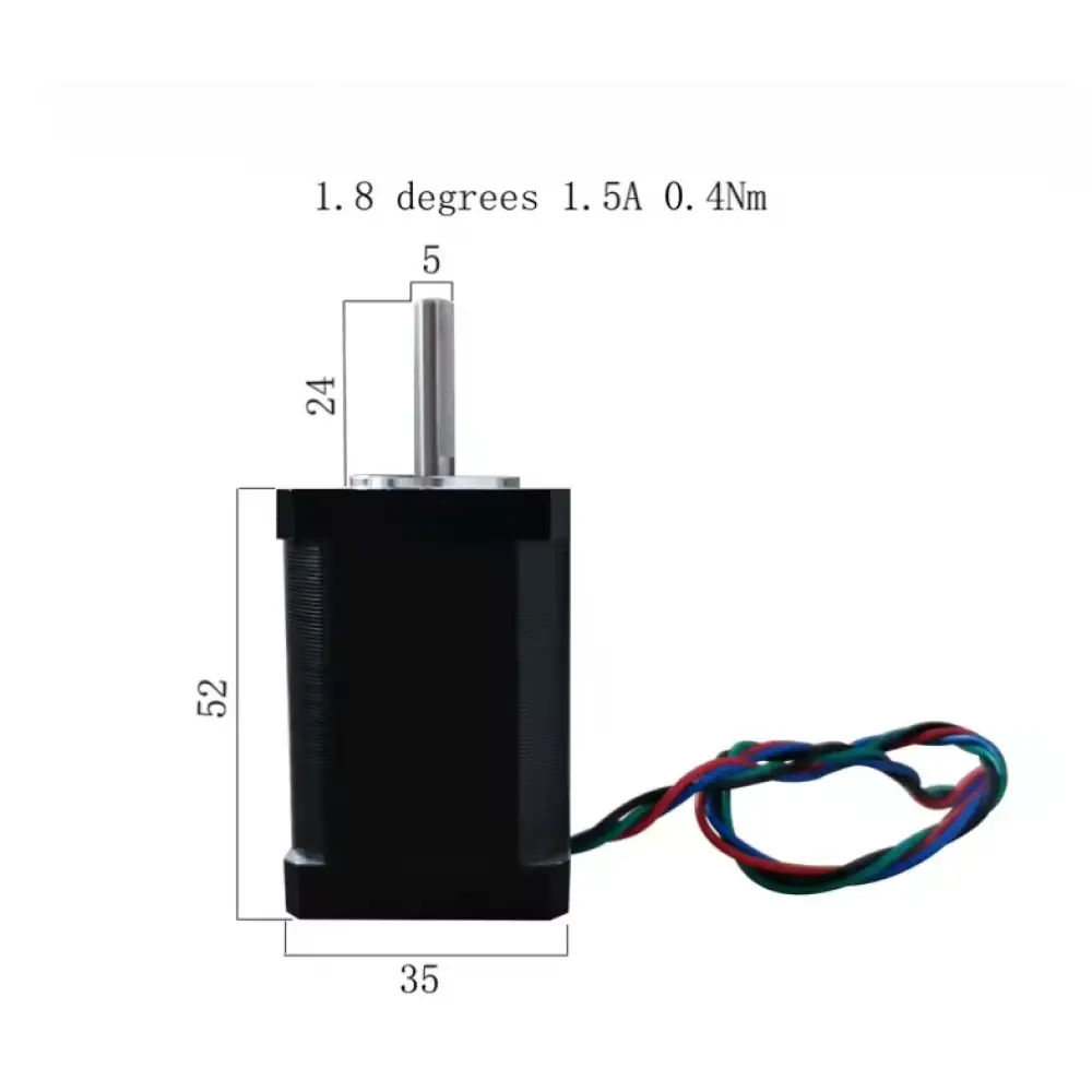 Nema14 52mm 14HS20-1504S Step Motor
