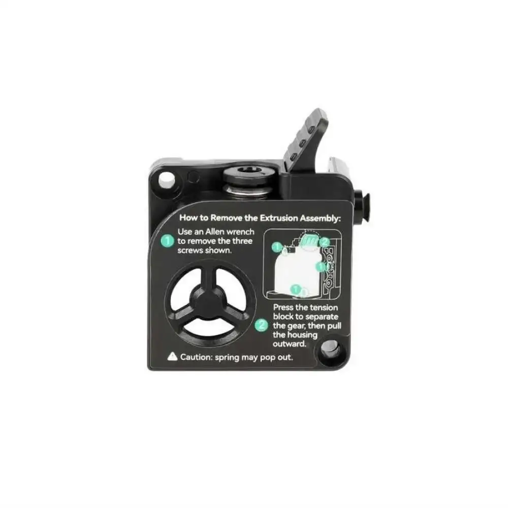 Orijinal Creality K2 Plus Extruder Ön Kapağı