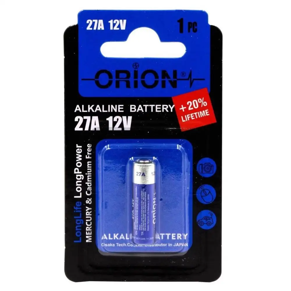 Orion 12V 27A Pil (1 Adet)