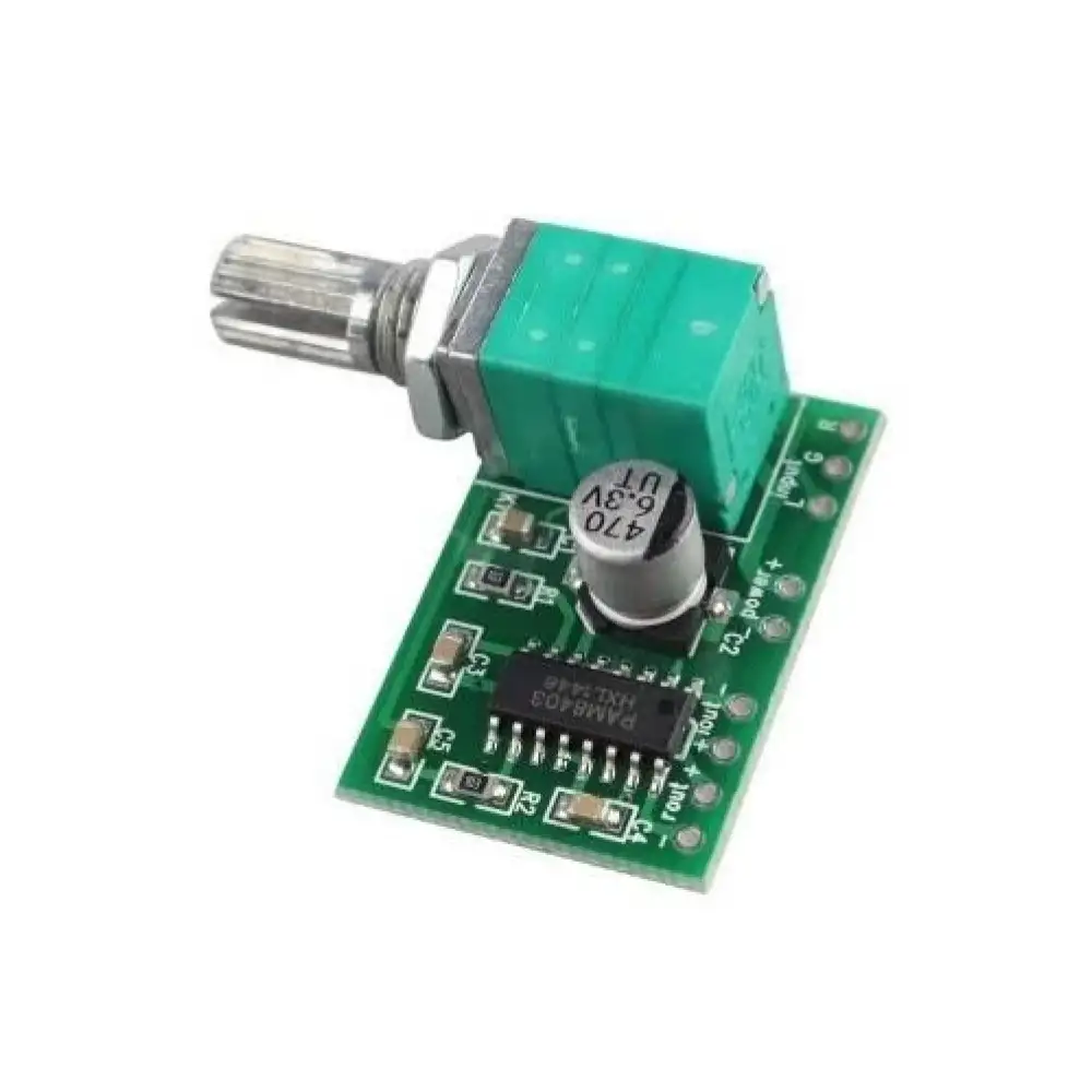 PAM8403 2 Kanal 3W Ayarlı Mini Amplifikatör