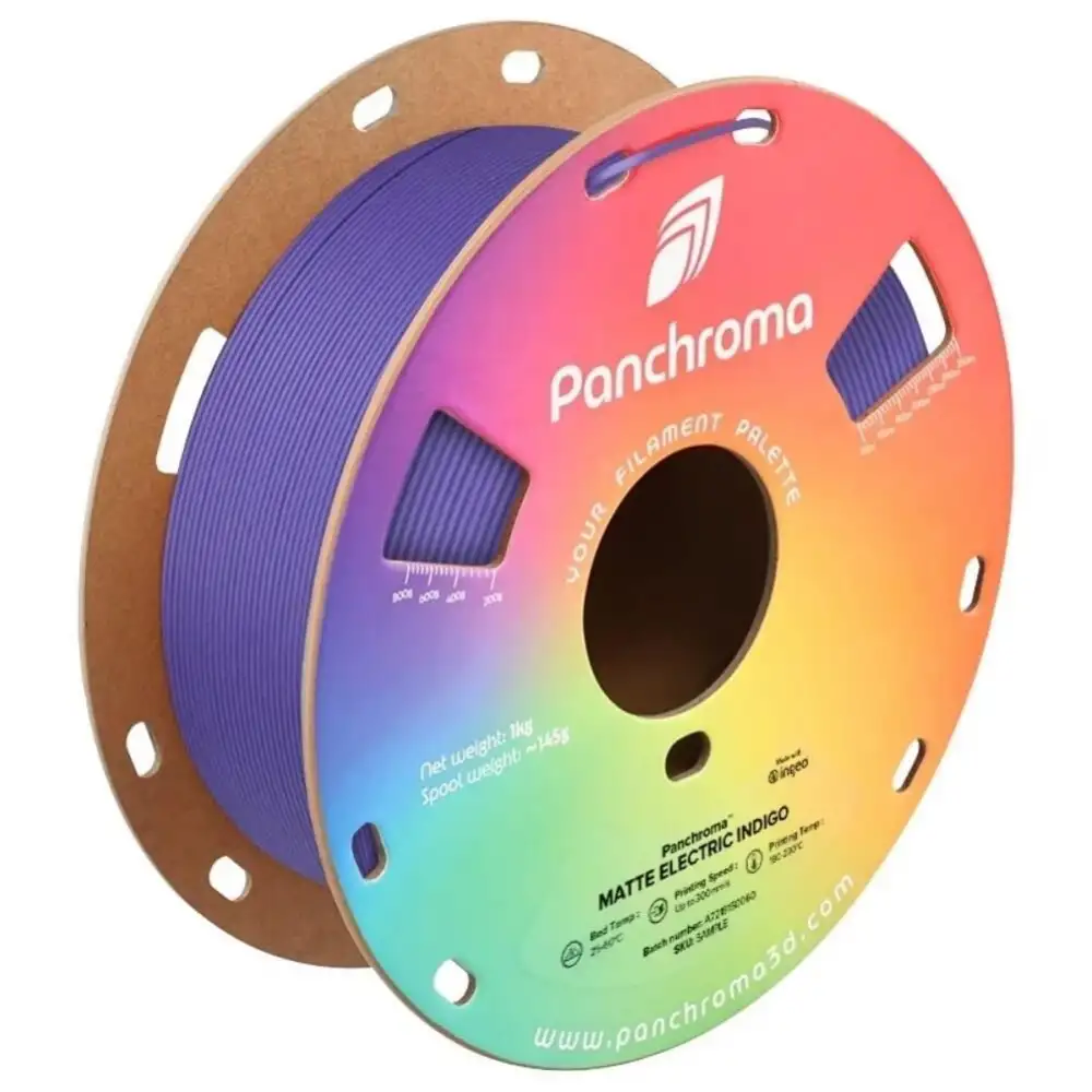 Polymaker Panchroma Matte PLA Filament Electric Indigo