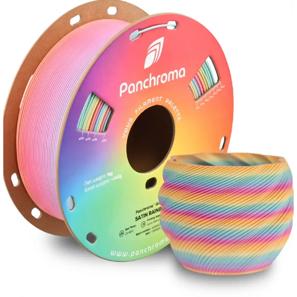 Polymaker Panchroma PLA Gradient Satin Rainbow Filament