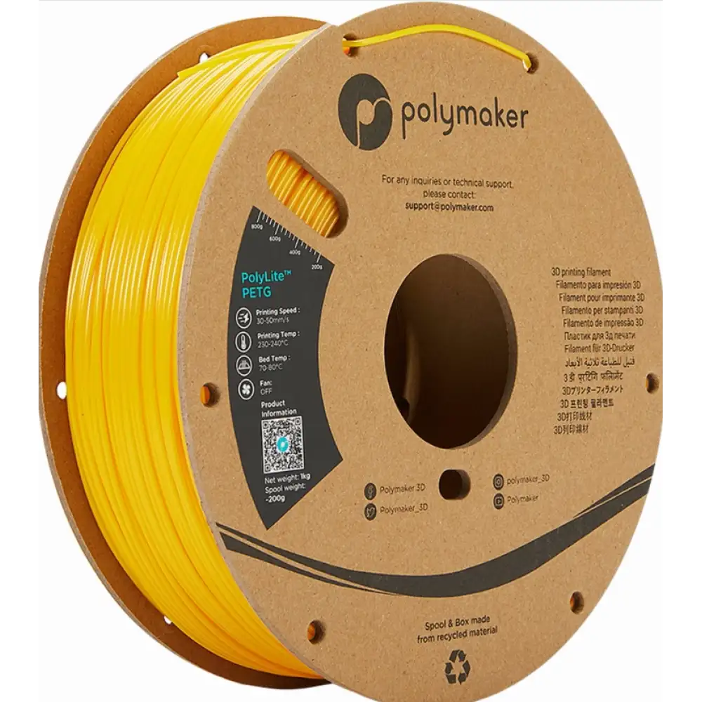 Polymaker PolyLite PETG Filament Çeşitleri