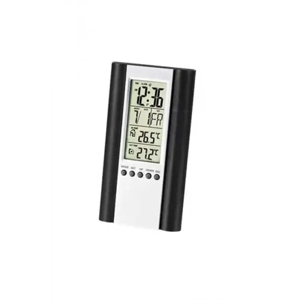 Powermaster PM-6107 Isı + Nem Ölçer Dijital Ekranlı Termometre (Saat-Alarm)