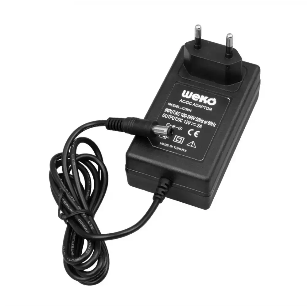 Priz Tipi Adaptör 12V 2A