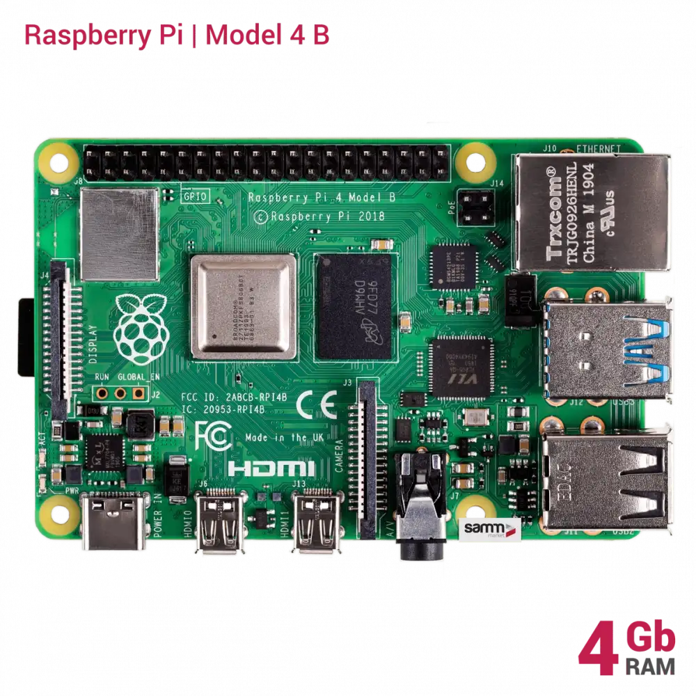 Raspberry Pi 4 Model B 4 GB