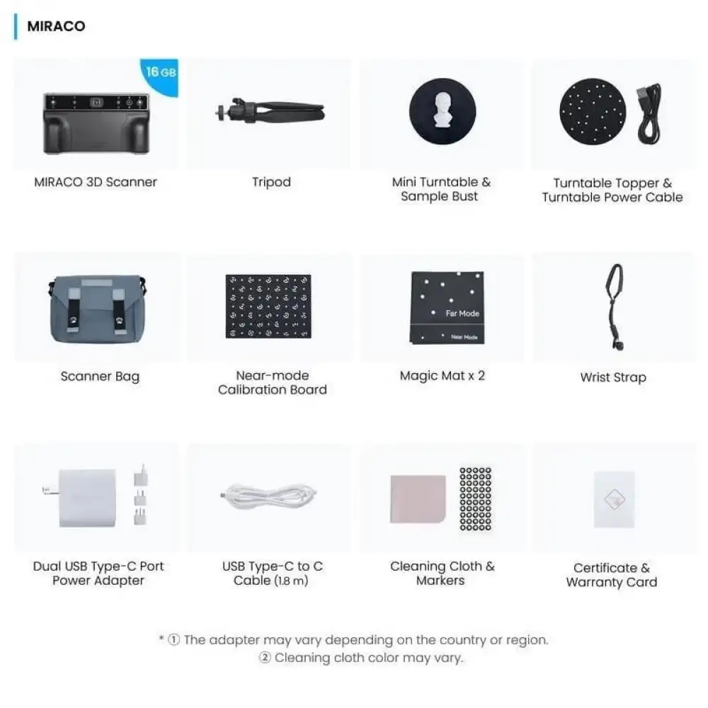 Revopoint MIRACO Bağımsız 3D Tarayıcı