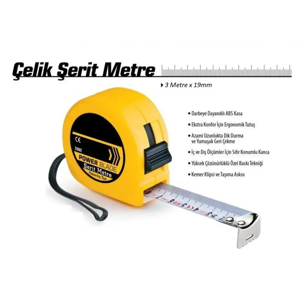 Şerit Metre 3M.