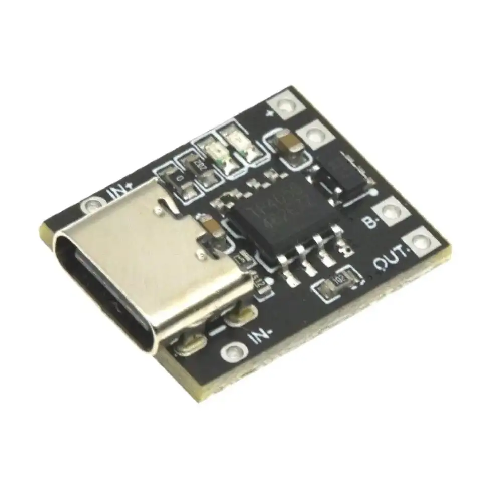 TP4056 1A 3.7V Type C Lityum Batarya Şarj Devresi