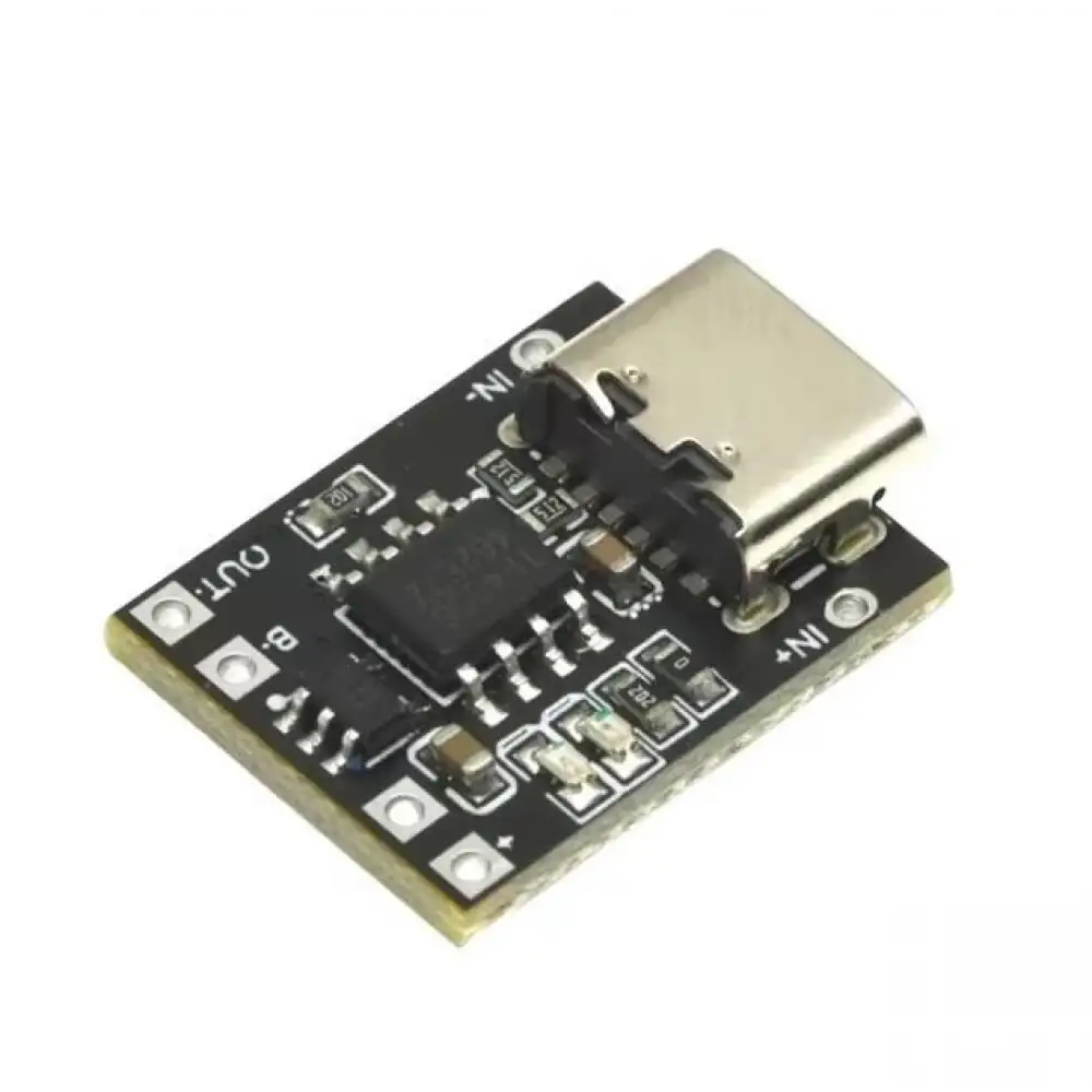 TP4056 1A 3.7V Type C Lityum Batarya Şarj Devresi
