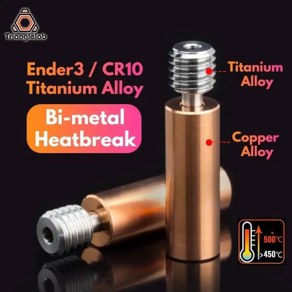 Trianglelab Ender 3 İçin Bi Metal Titanyum Barel