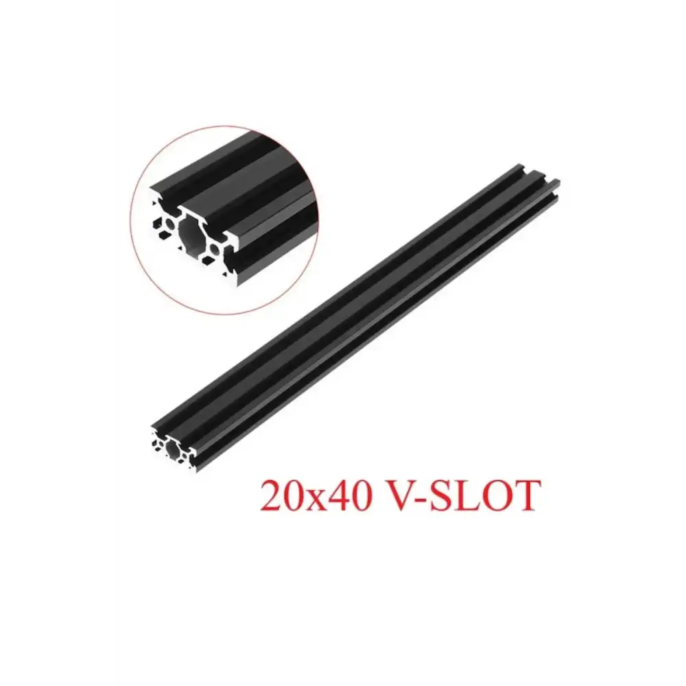 V Slot 20x40 Siyah Sigma Profil
