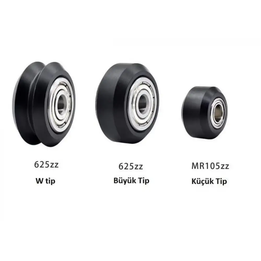V Slot Tekerlek Çeşitleri