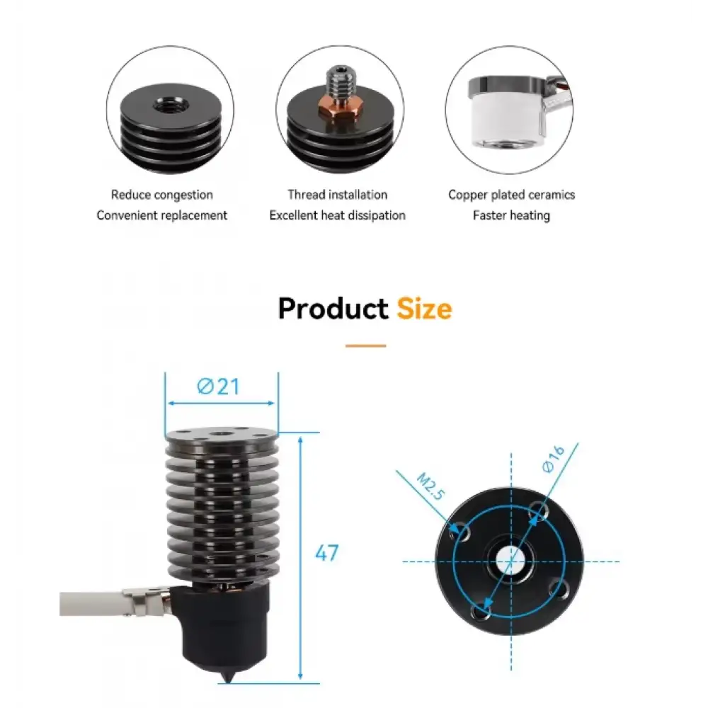 Voron V6 Seramik Hotend