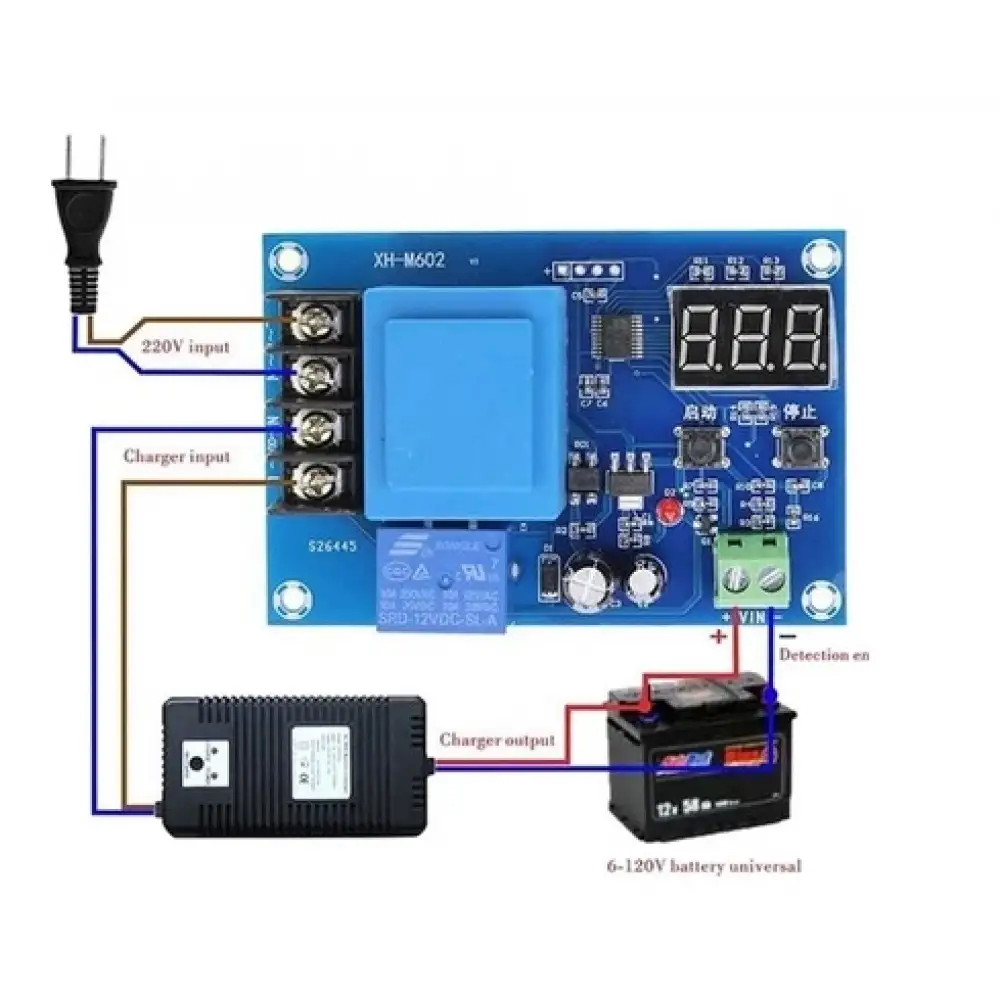 XH-M602 Lityum Pil Şarj Kontrol Modülü