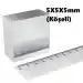 Yuvarlak Neodyum Mıknatıs 5X5X5mm (Köşeli)