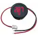Voltmetre DC 4-100V Led Dijital Ekran Dairesel - Kırmızı