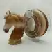 Apex3D Rainbow PLA Filament - Latte