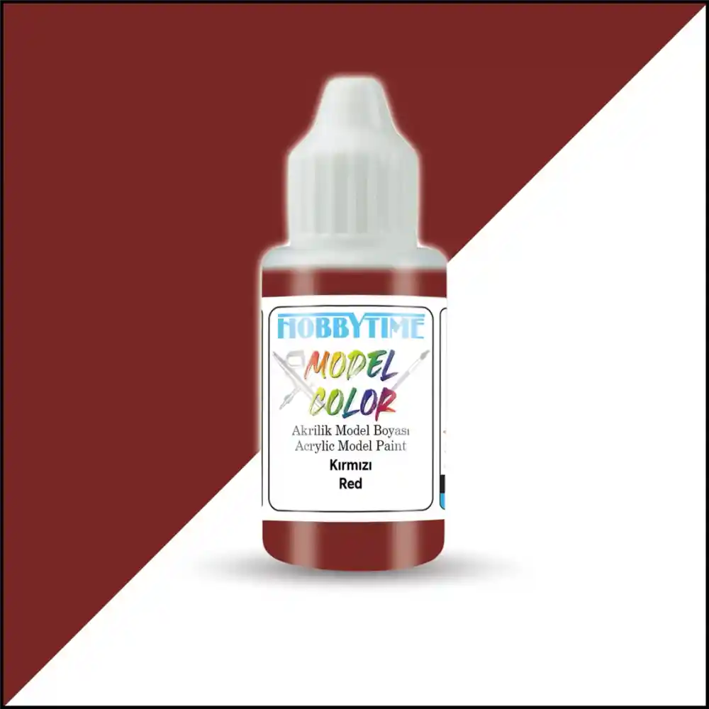 Hobbytime 18 Ml. Akrilik Model Boyası Kırmızı
