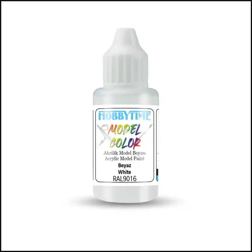 Hobbytime 18 Ml. Akrilik Model Boyası Beyaz