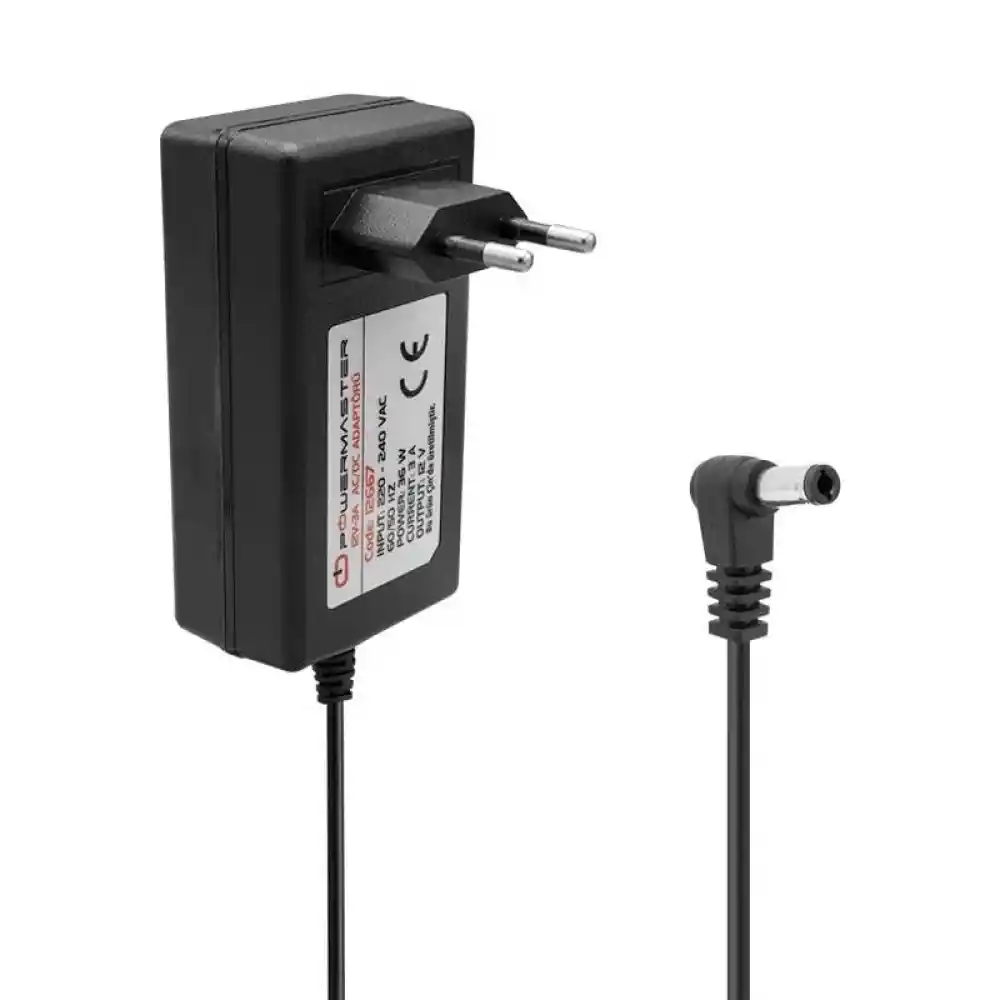Plastik Kasa Priz Tipi Adaptör 12 Volt - 3 Amper