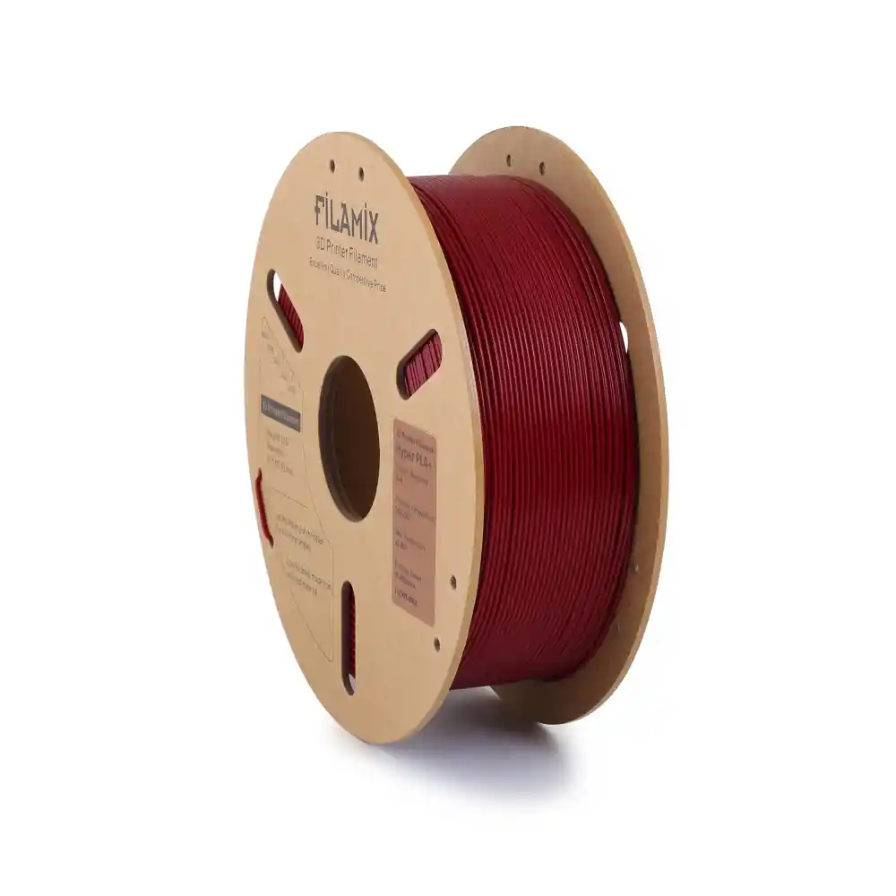 Filamix Rapid PLA+ Filament - Burgundy Red