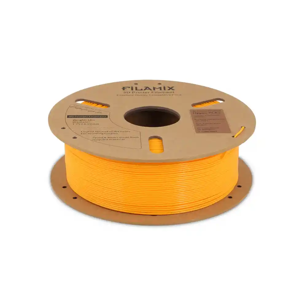 Filamix Rapid PLA+ Filament - Tangerine Orange