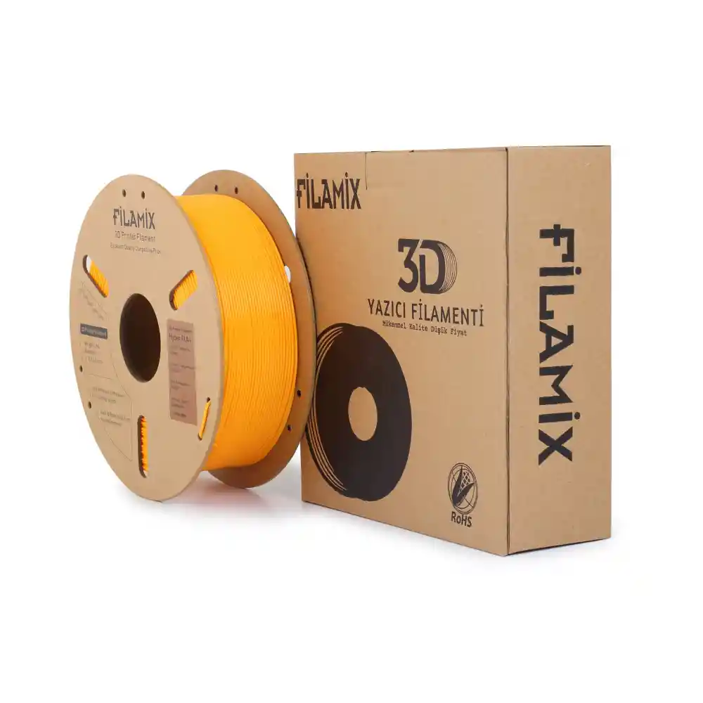 Filamix Rapid PLA+ Filament - Tangerine Orange