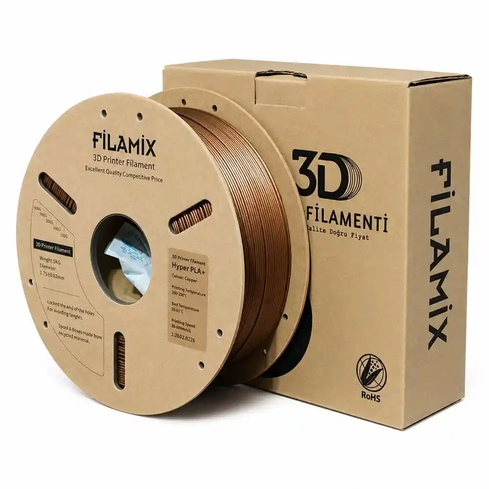 Filamix Rapid PLA+ Filament - Copper