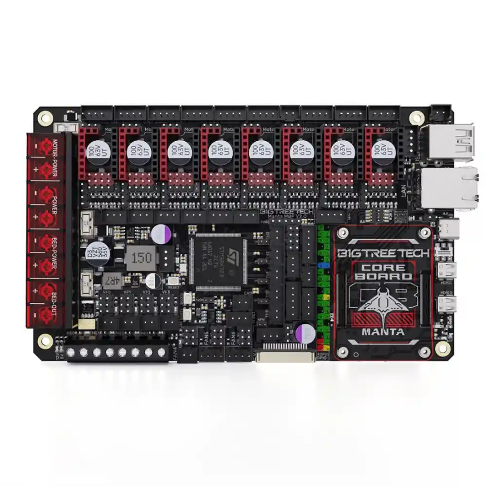 BTT Manta M8P Kontrol Kartı+ CB1 + CB1 Heatsink