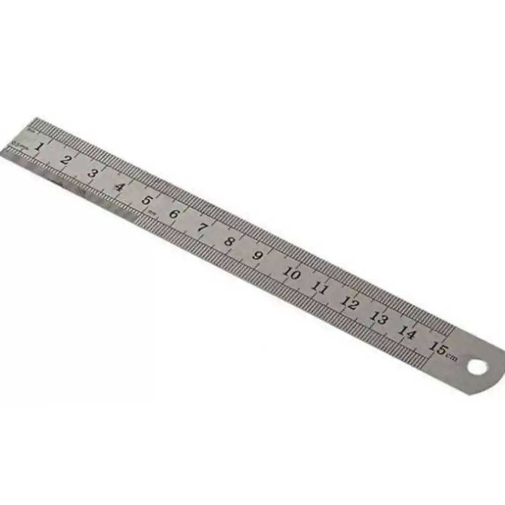 Çelik Cetvel 15cm