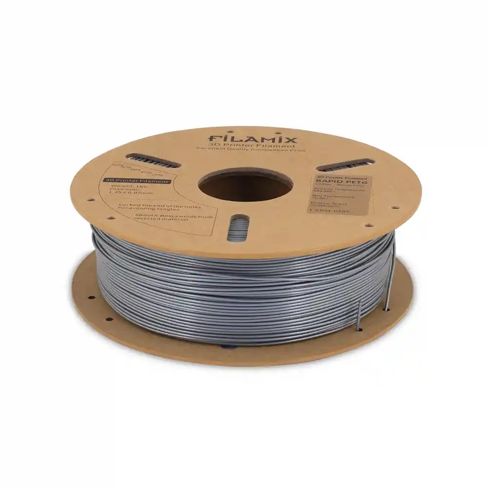 Filamix Rapid PETG Filament - Space Grey