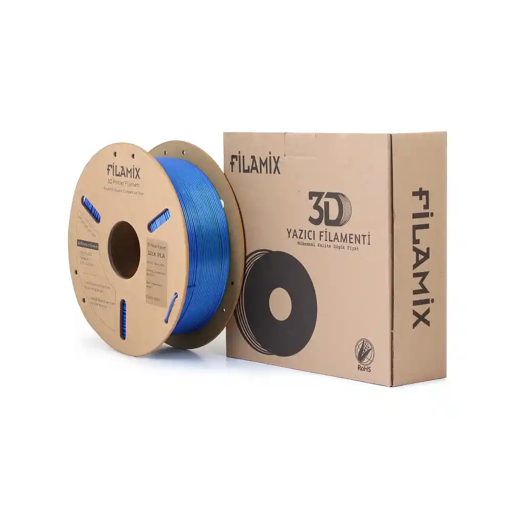 Filamix Silk PLA Filament - Blue Green