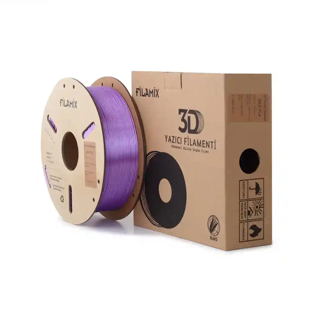 Filamix Silk PLA Filament - Purple