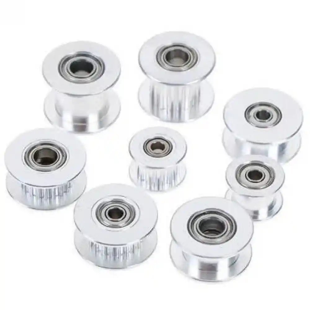 GT2 Dişsiz, 3mm İç Çap Rulmanlı Ufak Avare Kasnak - 6mm