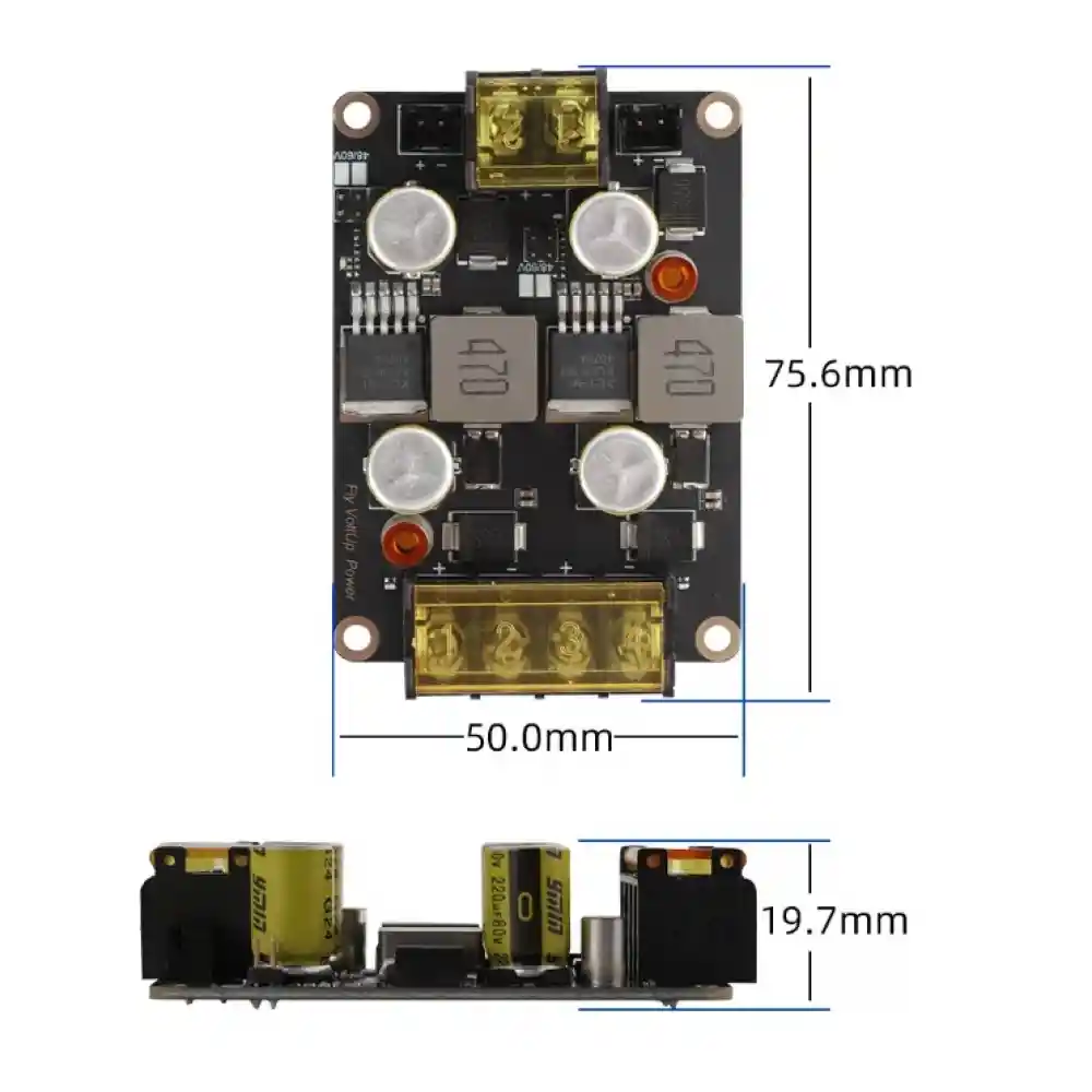 Mellow Fly VoltUp Voltaj Yükseltici Modül 48/60v
