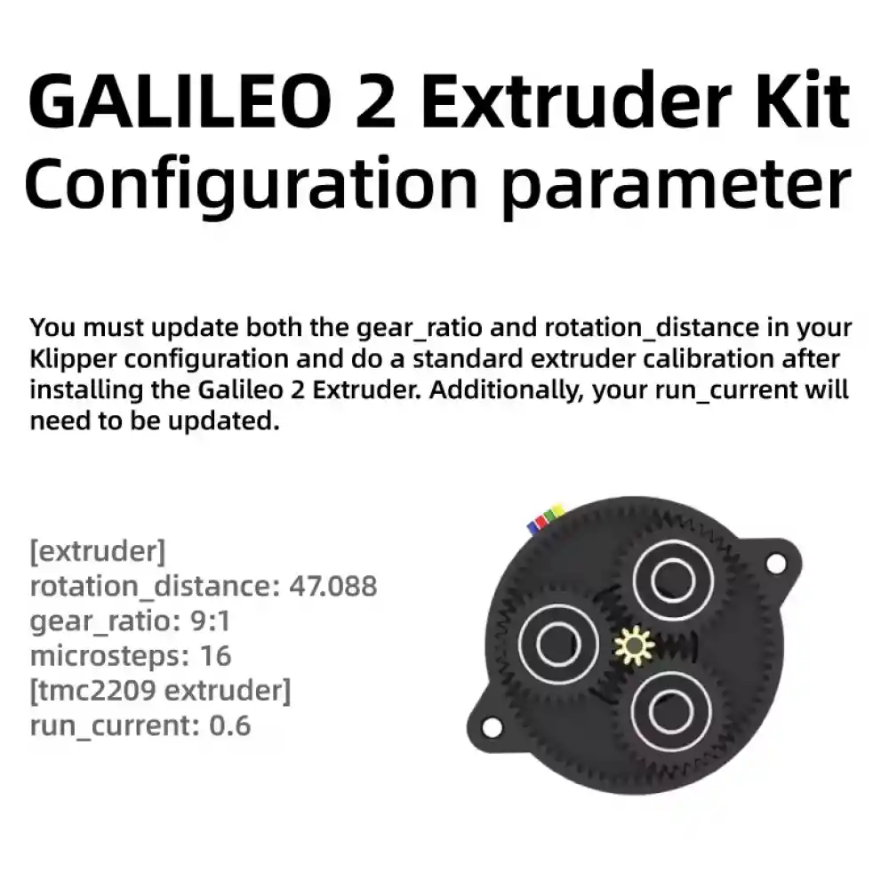 Mellow Voron Galileo 2 Extruder Kiti